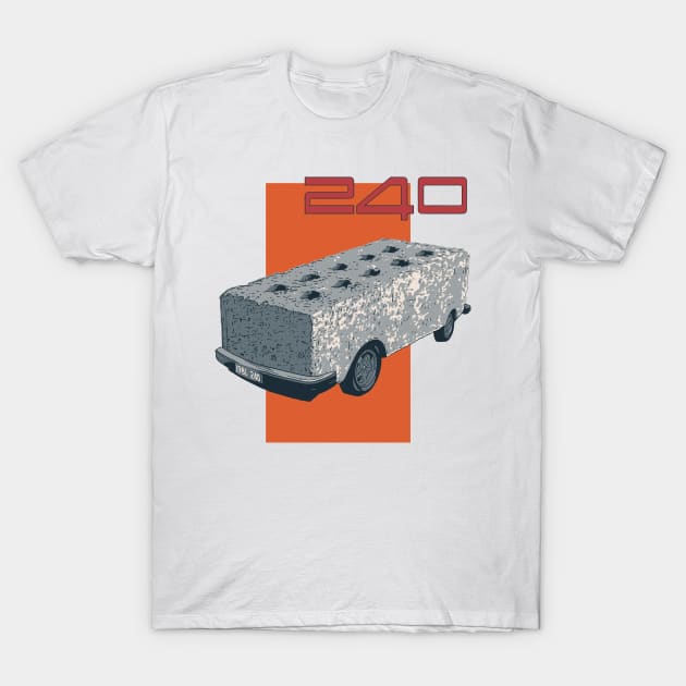 Brick 240 T-Shirt by Joshessel